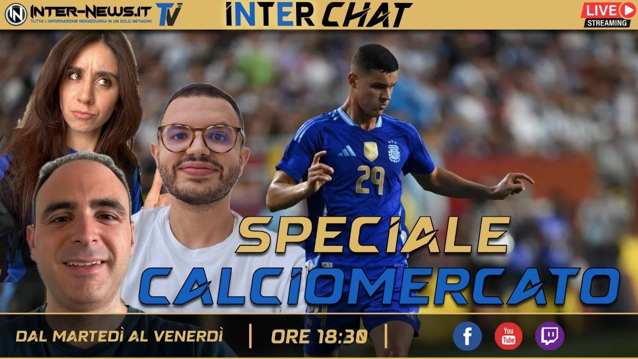 SPECIALE CALCIOMERCATO LIVE su Inter-News.it – Puntata del 30 luglio 2024