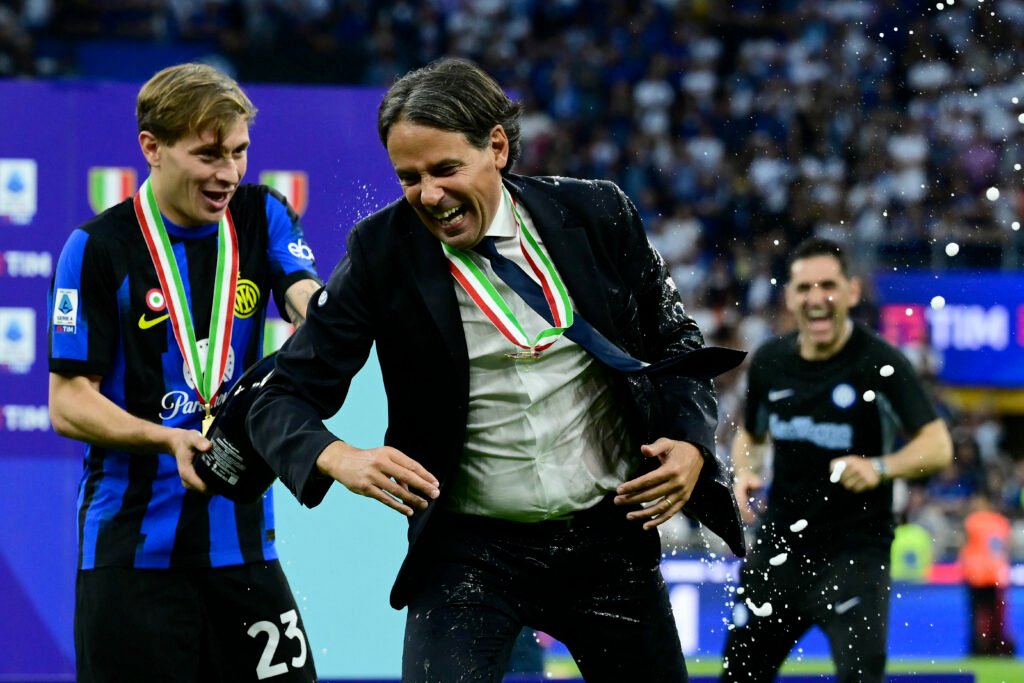 VIDEO – Inzaghi, l’Inter celebra il rinnovo: «Nouvelle cuisine»