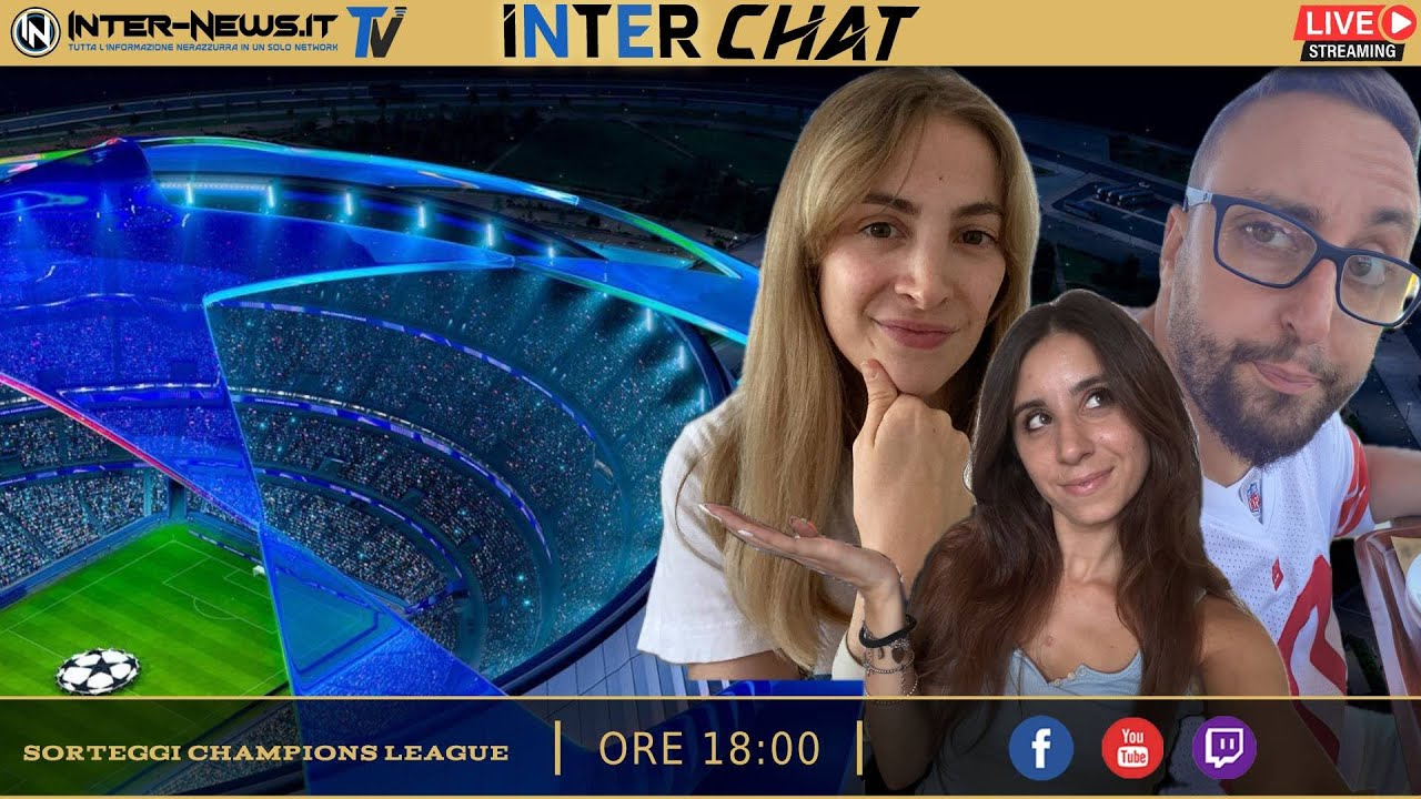 Sorteggi Champions League LIVE con la Redazione di Inter-News.it